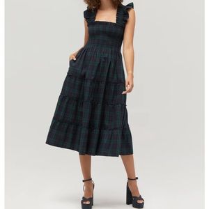 Hill House Ellie Nap Dress in Blackwatch Tartan, XXS